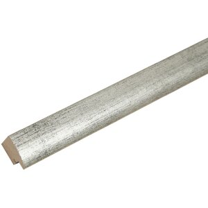Cornice di legno S54S argento 20,0 x 20,0 cm