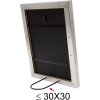 Cornice di legno S54S argento 20,0 x 20,0 cm
