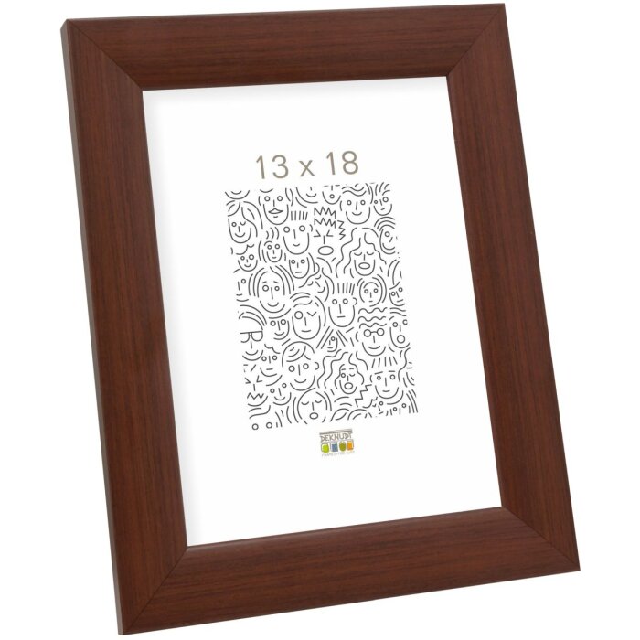 Cornice in legno marrone 20,0 x20,0 cm S53GH