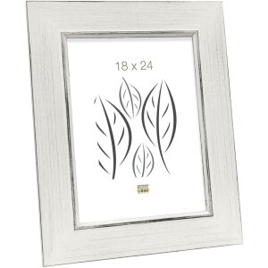 Cornice per quadri in legno bianco 18,0 x24,0 cm S48SK