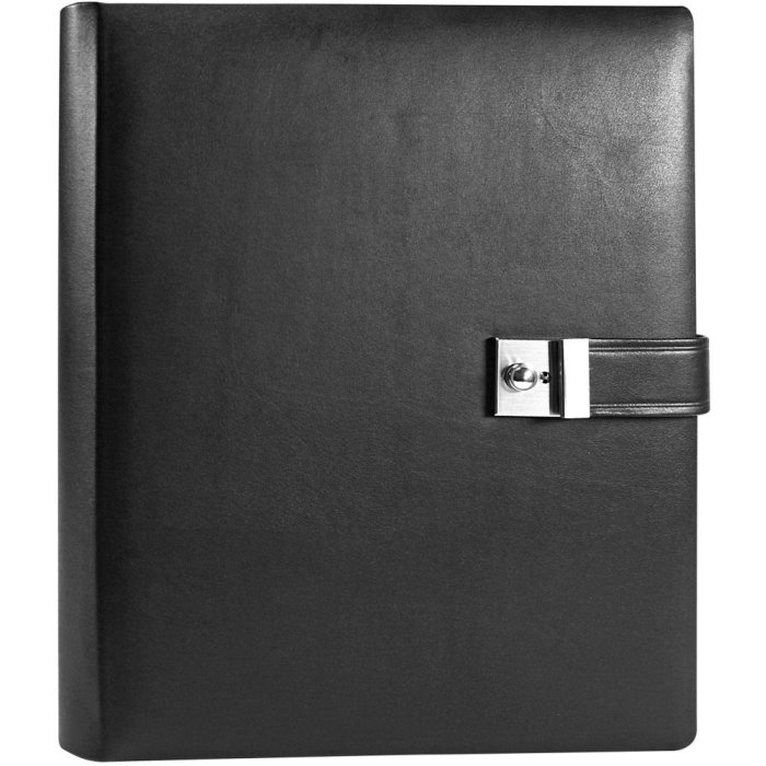 Cartella portadocumenti Goldbuch Deluxe nero 29x36 cm