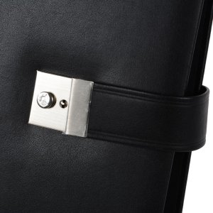 Cartella portadocumenti Goldbuch Deluxe nero 29x36 cm