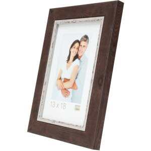Cornice in plastica marrone 13,0 x18,0 cm S45VY