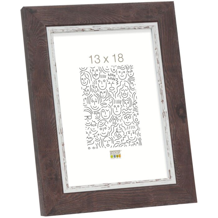 Cornice in plastica marrone 20,0 x30,0 cm S45VY