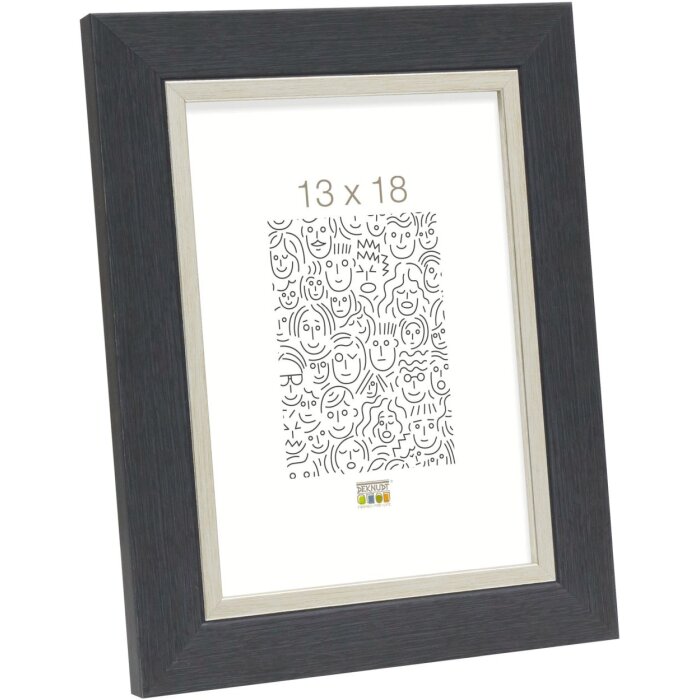 Cornice in plastica grigia 30,0 x40,0 cm S45VF