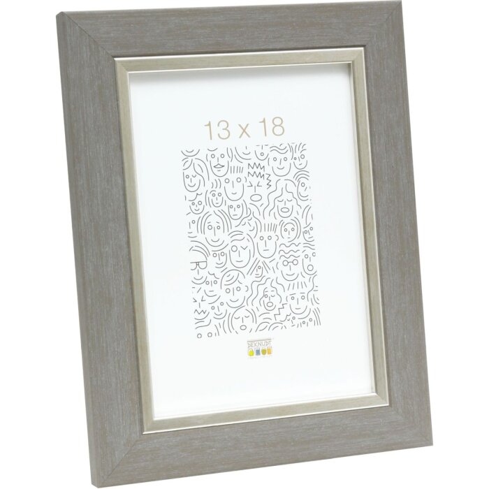 Cornice in plastica grigia 30,0 x40,0 cm S45VF