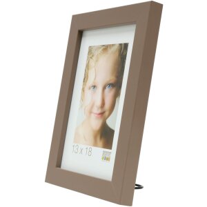 Cornice in legno S45S taupe 15,0 x20,0 cm