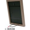 Cornice in legno S45S taupe 15,0 x20,0 cm