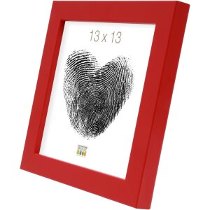 Cornice di legno S45S rosso 20,0 x28,0 cm