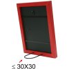 Cornice di legno S45S rosso 20,0 x28,0 cm