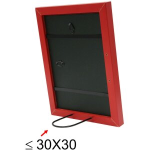 Cornice in legno S45S rosso 62,0 x93,0 cm