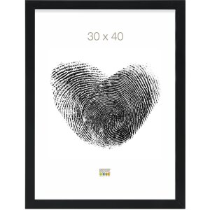 Telaio in legno S45S nero 50,0 x70,0 cm