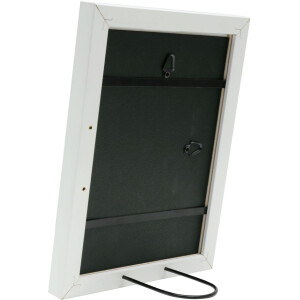 Cornice in legno S45S bianco 13,0 x18,0 cm