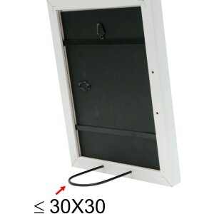 Cornice in legno S45S bianco 40,0 x50,0 cm