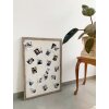 Lavagna magnetica in legno grigio-beige 40,0 x60,0 cm S45RH