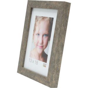 Cornice in legno grigio-beige 50,0 x70,0 cm S45RC