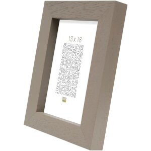 Cornice in legno tortora 15,0 x20,0 cm S45PK