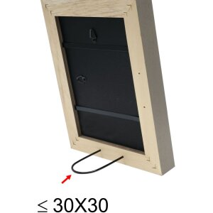 Cornice in legno tortora 15,0 x20,0 cm S45PK