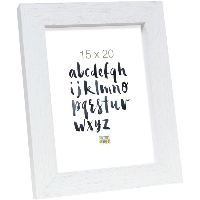 Cornice in legno bianco 20,0 x28,0 cm S45PK