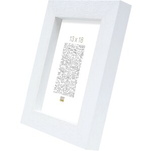 Cornice in legno bianco 20,0 x28,0 cm S45PK