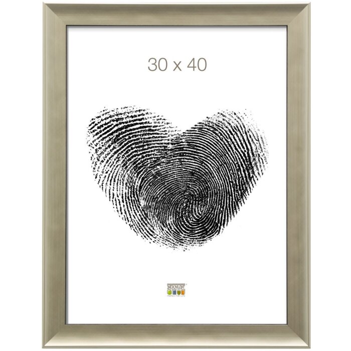 Cornice in plastica argento 15,0 x20,0 cm S45ND