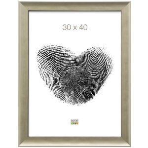 Cornice in plastica Deknudt S45ND argento 18x24 cm