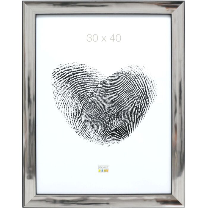 Cornice in plastica Deknudt S45ND argento 20x30 cm