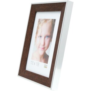 Cornice in plastica marrone 13,0 x13,0 cm S45FE