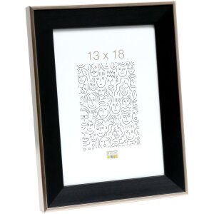 Cornice in plastica nera 15,0 x20,0 cm S45FE