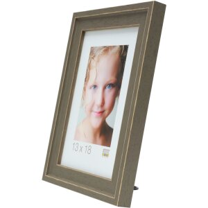 Cornice in legno marrone 13,0 x13,0 cm S45ES