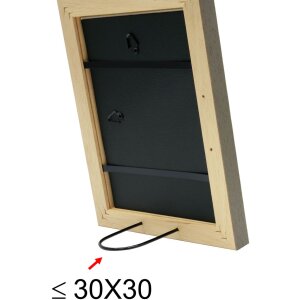 Cornice in legno marrone 13,0 x13,0 cm S45ES