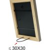 Cornice in legno marrone 13,0 x13,0 cm S45ES