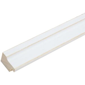 Cornice in legno bianco 13,0 x18,0 cm S45ES