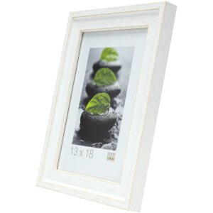 Cornice in legno bianco 13,0 x18,0 cm S45ES