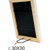 Cornice in legno Deknudt S45ES bianco 30x40 cm