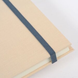 Libro di iscrizione DIN A5 Linum beige