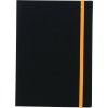Libro di iscrizione a5 Linum nero