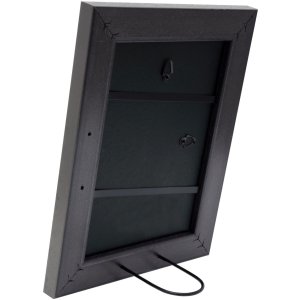 Cornice in plastica nera 20,0 x28,0 cm S45CF