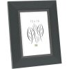 Cornice in plastica nera 20,0 x28,0 cm S45CF