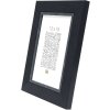 Cornice in plastica nera 20,0 x28,0 cm S45CF