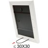 Cornice in legno bianco 30,0 x40,0 cm S43XF