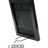 Cornice in plastica nera 13,0 x18,0 cm S43WK