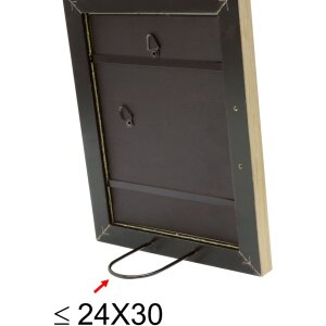 Cornice in plastica color rovere 15,0 x20,0 cm S43WF