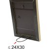 Cornice in plastica color rovere 15,0 x20,0 cm S43WF