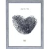 Cornice per foto in plastica grigia 10,0 x15,0 cm S43WF