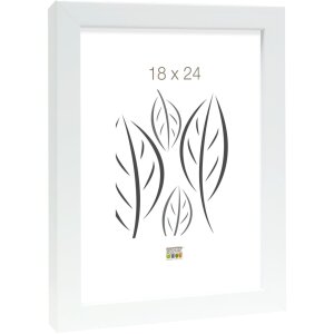 Cornice in legno bianco 20,0 x28,0 cm S43DL