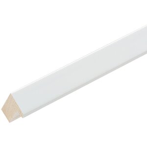 Cornice in legno bianco 20,0 x28,0 cm S43DL
