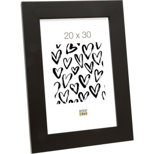 Cornice in legno Deknudt S43BK nero 13x18 cm
