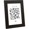 Cornice in legno Deknudt S43BK nero 13x18 cm