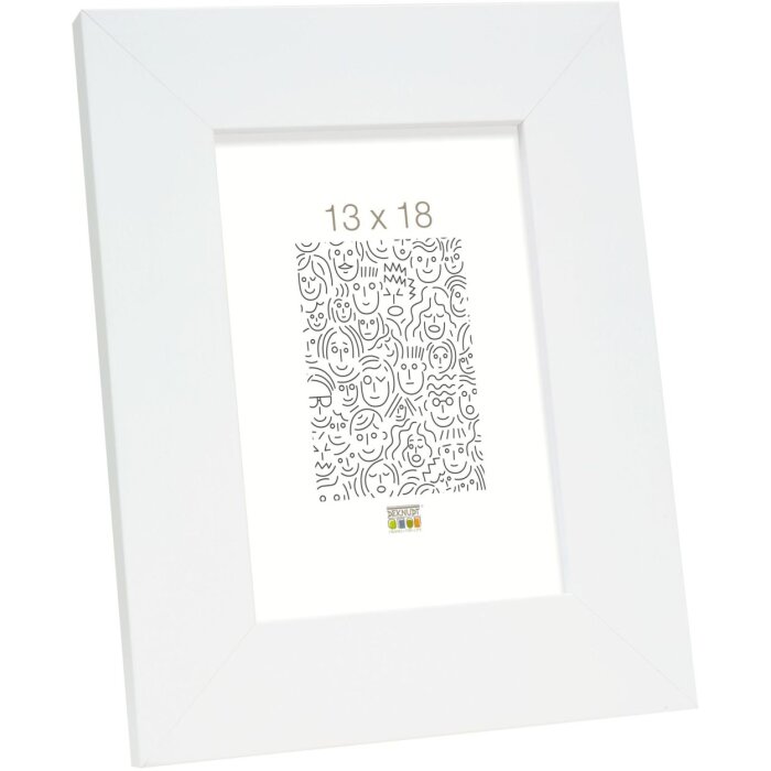 Cornice in legno bianco 24,0 x30,0 cm S43BK